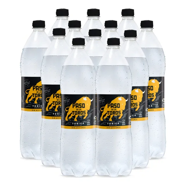 Tónica Paso De Los Toros Sin Azucar 1.5lt X 12 Unidades