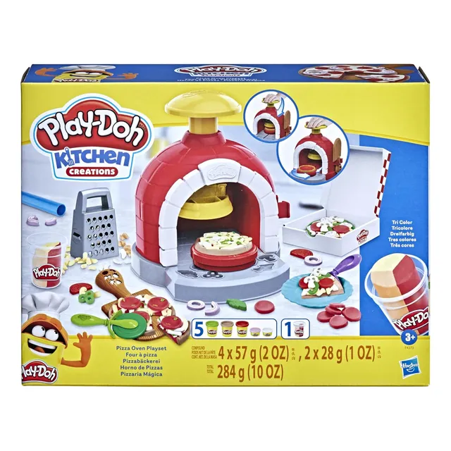 Play-doh Kitchen Creations - Juego De Horno De Pizza, Juguet