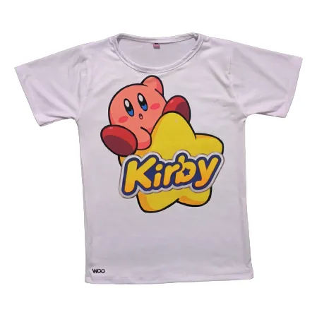 Franela Kirby Estrella Unisex Para Niños Por Encargo 