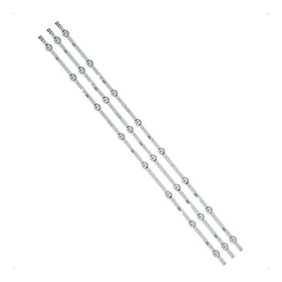 Kit 3 Barras De Led Un40j5200 Un40j5200ag Un40j5290 Un40j5290ag Ue40J5200 Ua40J5200 novo