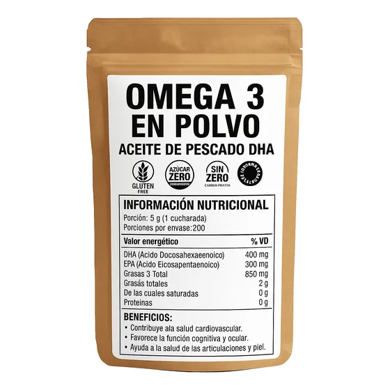 Omega 3 En Polvo-aceite De Pescado Dha- Promo 250gr !!!