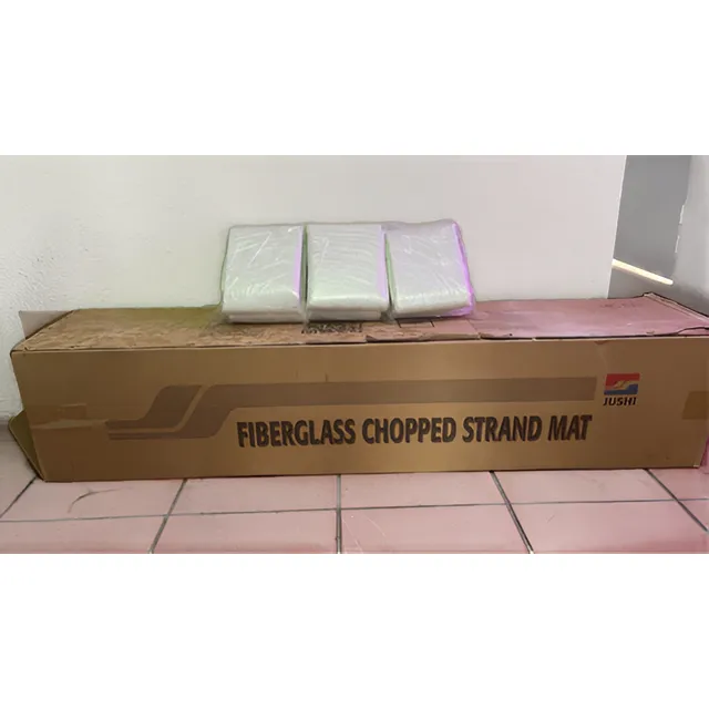 Fibra De Vidrio Jushi Mat 450 Rollo 46 Kg