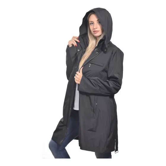 Pilotos Mujer Leket Con Piel Desmontable Talle Especial