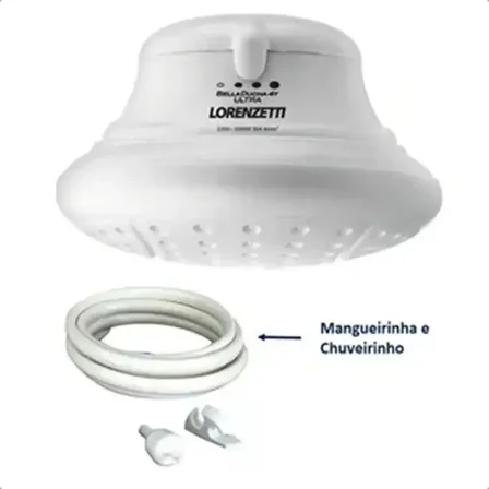 Chuveiro Lorenzetti Bella Ducha Ultra 6800w 220v 4 Temperaturas Branco 6.8 Kw