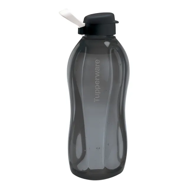 Botella Para Agua Eco Twist De 2 Litros Tupperware Negro