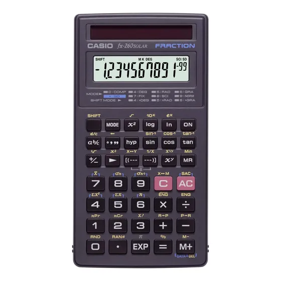 Calculadora Cientifica Casio Fx-260 Solar