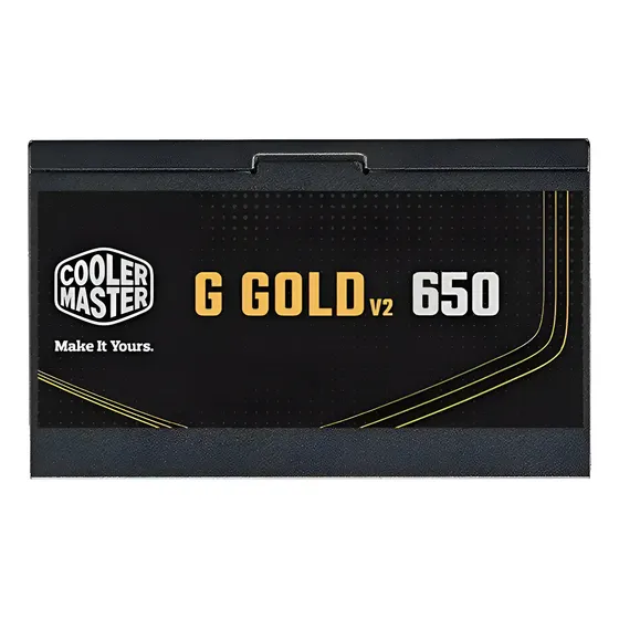 Fuente De Poder Cooler Master 650w G Gold 650 V2 No Modular Negro | Cuotas sin interés
