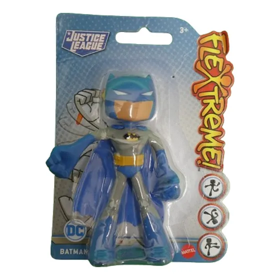 Dc Liga De La Justicia Flextreme 10 Cm. Batman Azul