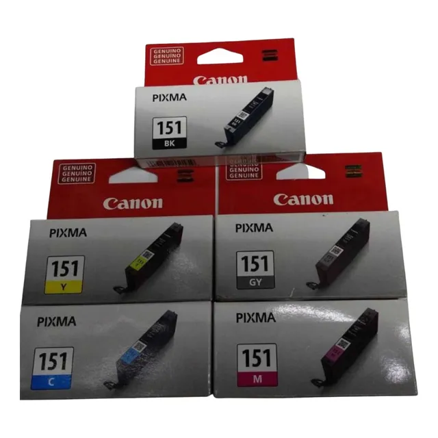 Paq 5 Pzas Cartucho Original Canon 151  
