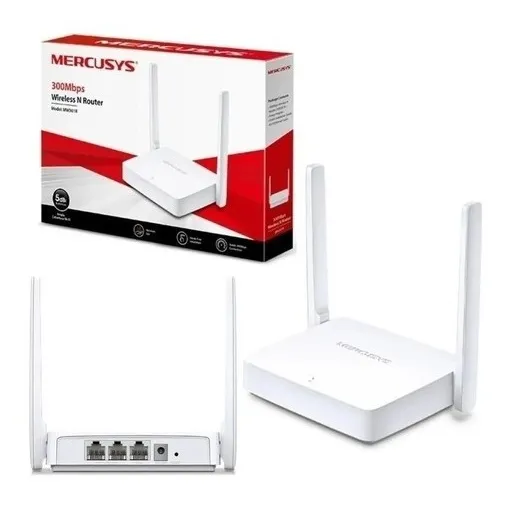 Modem Router Adsl2 + Wifi Mercusys 300 Mpbs 10/100m 