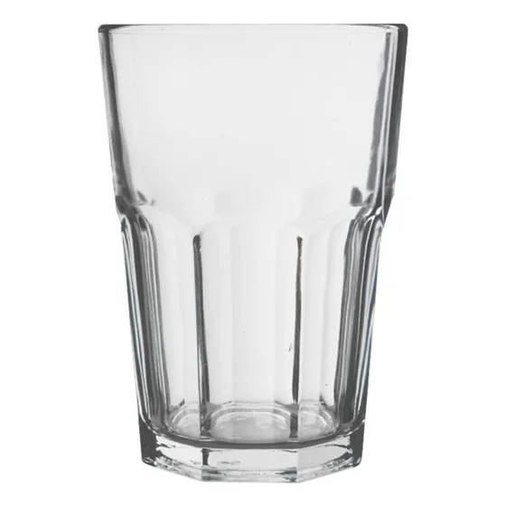 Vaso Grande Vidrio Rigolleau Oslo Flint 520ml X24 Unidades