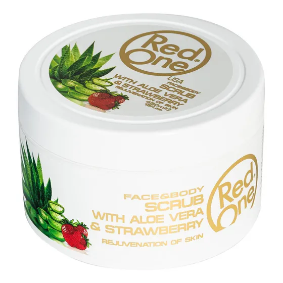 Red One Exfoliante Facial Hombre Barbería Aloe Vera Momento De Aplicación Día/noche Tipo De Piel Mixta