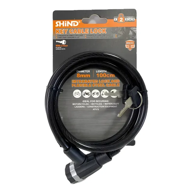 Candado Guaya Para Bicicletas Motos Cauchos