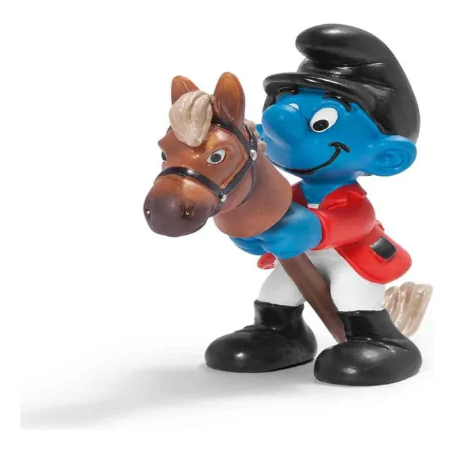 Schleich Los Pitufos 20743 Pitufo Jinete