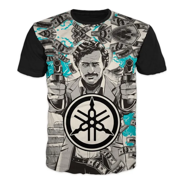 Camiseta Pablo Escobar Yamaha Adulto Exclusiva Premium 