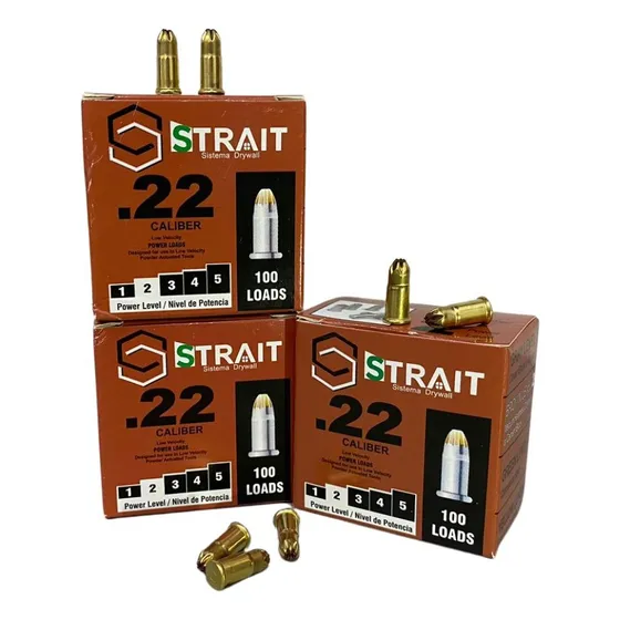 Fulminantes Cafe Nivel 2 Calibre 22 Por 3 Cajas De 100 Und
