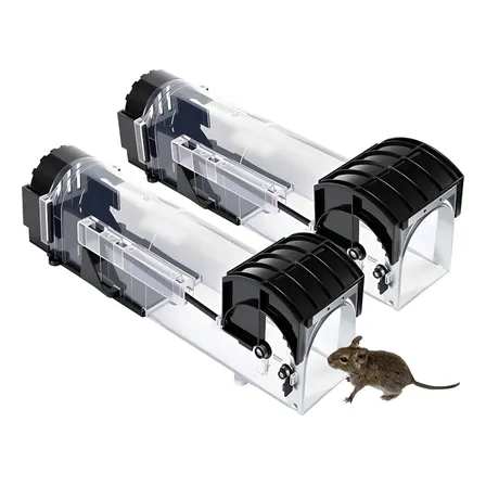 Trampas Para Ratas Ratones Efectivas Automática 2pcs