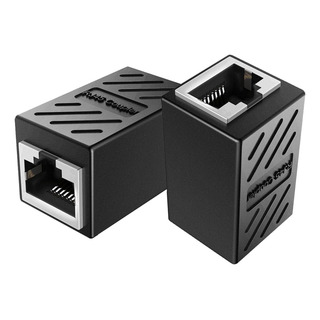 Extensor Ethernet Acoplador De 2 Uds Resistente Para Cajas Extensor Ethernet Acoplador De 2 Uds Resistente Para Cajas