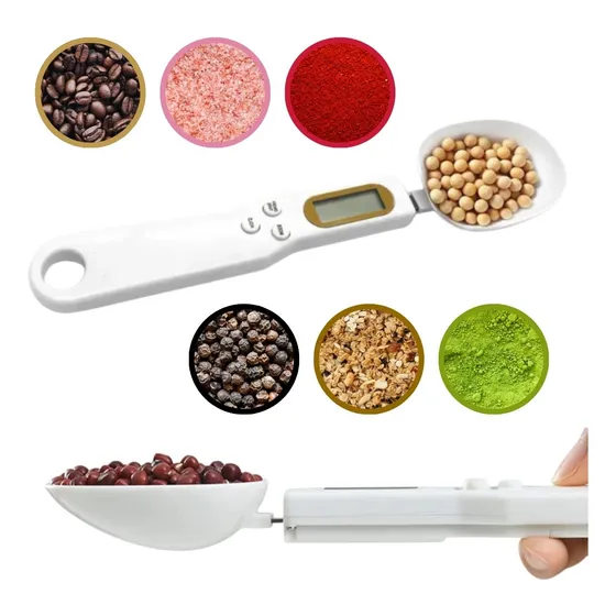 Báscula Digital Cuchara Medidora Gramos Cocina Alimento 500g