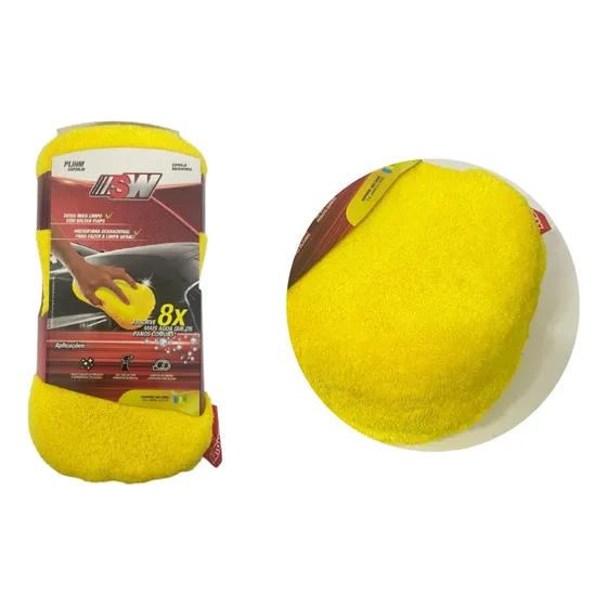Esponja De Microfibras Anti Riscos Em Carroceria E Vidros