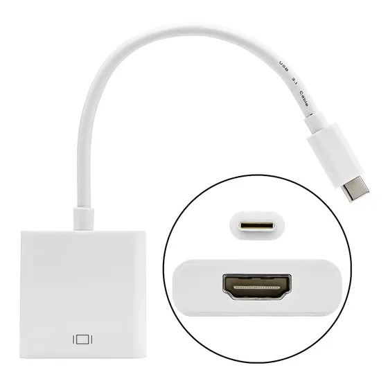 Adaptador Convertidor Para Notebook Usb C A Hdmi 1080p Otec