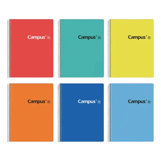 Cuadernola Campus Tapa Dura Rayada 96 Hojas