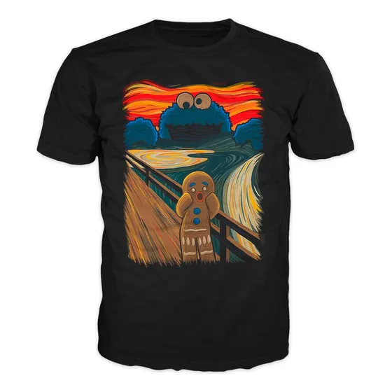 Camiseta El Come Galletas El Grito De Van Gogh