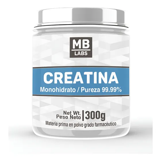 Creatina Monohidratada en Polvo 300 gramos 100% Pura