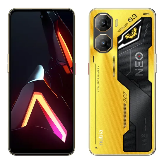 Nubia Neo 3 5G Celular, 256GB + 8GB RAM, Amarillo
