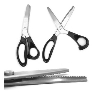 Tesoura De Picotar Zig-zag Tecido 23 Cm 9 Aço Inoxidåvel Tesoura De Picotar Zig-zag Tecido 23 Cm 9 Aço Inoxidåvel