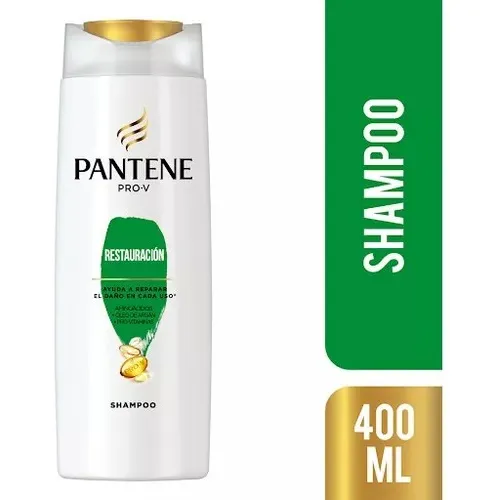 Shampoo Pro Vitainas Restauración sin parabenos 400 Ml Pantene