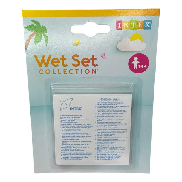 Kit Reparacion Parche Intex Adhesivo Colchon Inflable 