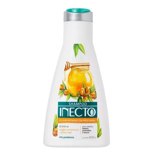 Shampoo Inecto Reparacion Profunda Argan De Morocco X 400 Ml