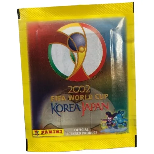 Sobres De Barajitas Panini Copa Mundial Korea Japón 2002