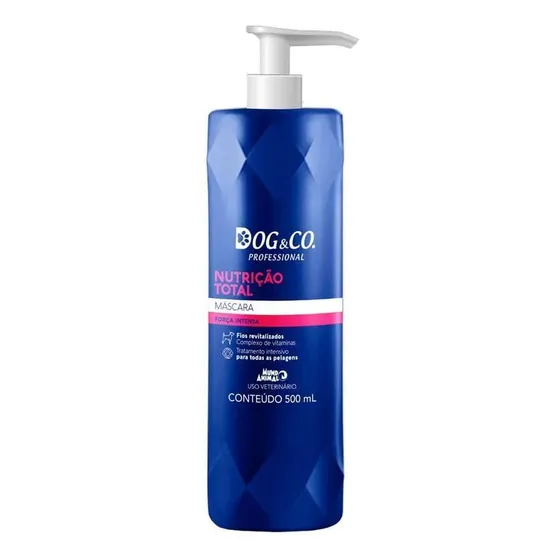 Máscara Hidratante Dog&co Nutrição Total Cães 500ml