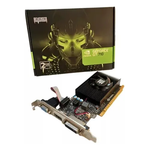 Placa De Vídeo Geforce Nvidia Gt730 2gb Ddr3 128 Bit