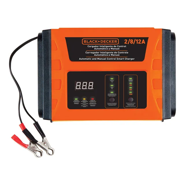 Cargador De Baterías 2 / 8 / 12amp Black+decker Bc12-b2c