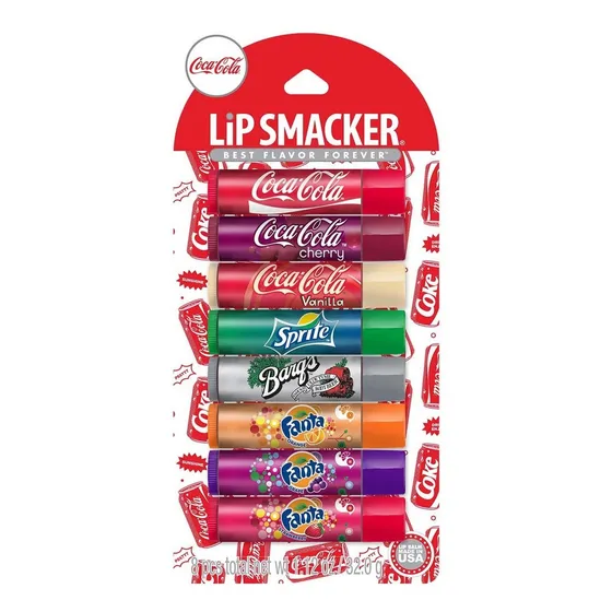 Lip Smacker Coca-cola Party Pack 8 Brillos Labiales