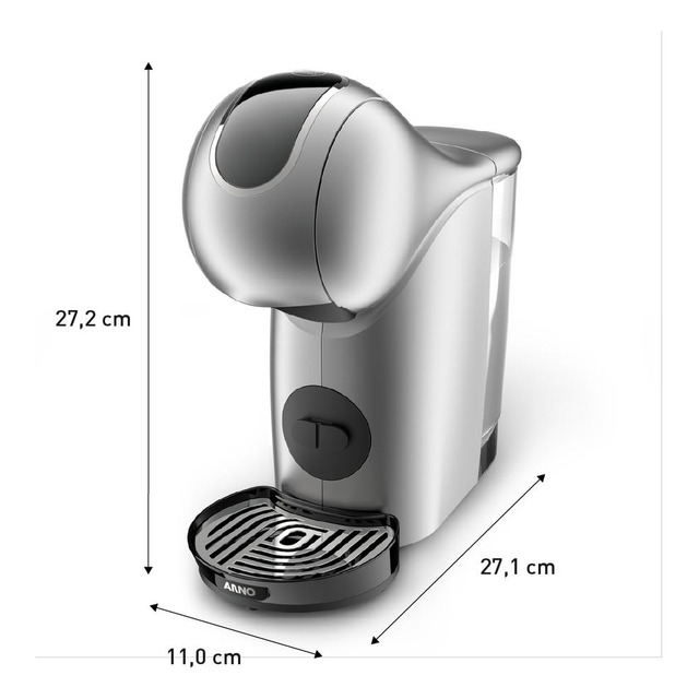 Cafeteira Nescafé Dolce Gusto Genio S Touch Dgs4 Prata Cafeteira Nescafé Dolce Gusto Genio S Touch Dgs4 Prata