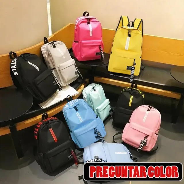 Bolso Morral Bulto Mochila Escolar Deportiva Impermeable