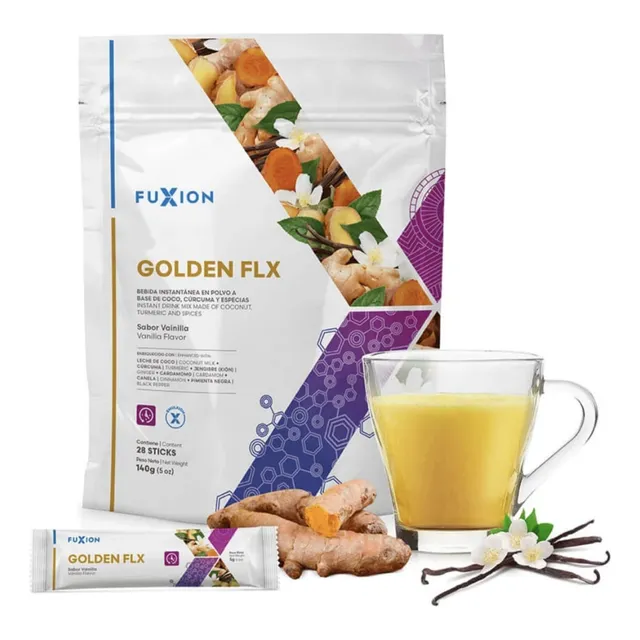 Golden Flx Fuxion Articulaciones Y Huesos  X 28 Unid. Vainilla