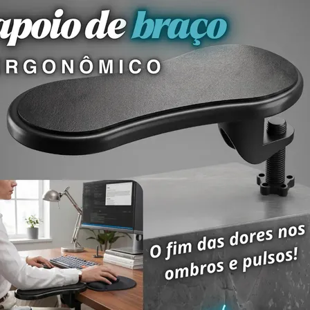 Suporte Apoio Descanso Braço Pulso Mesa Escritório Computador Ergonômico We Varejo