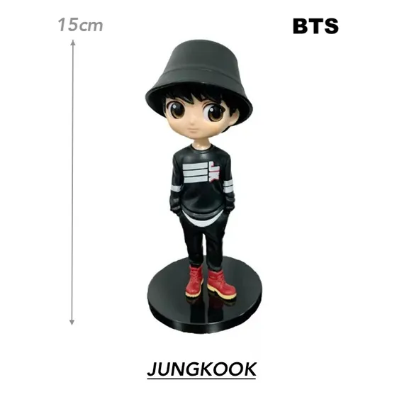 Bts Bangtan Boys Jungkook Doll Muñeco Tiny Tan Pvc Kpop 15cm