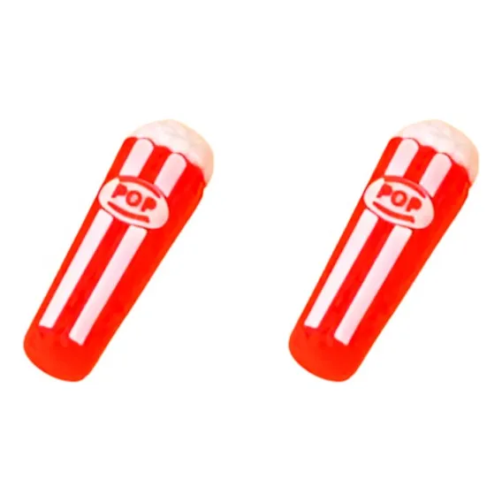 Set 2 Gomas De Borrar Palomitas De Maiz Popcorn Kawaii Cute