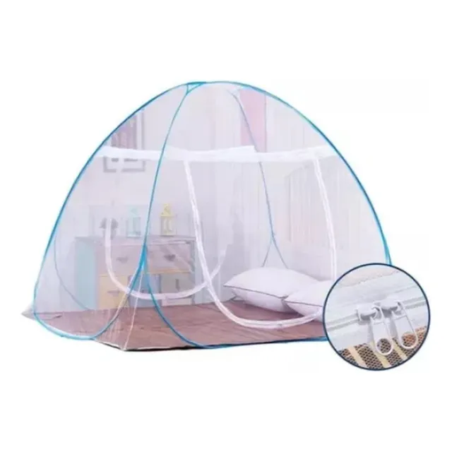 Toldillo Pleglable Mosquitero Tipo Carpa Para Cama 100x1.90