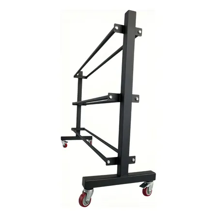 Suporte Com Rodinha Wall Ball Móvel Crossfit Box Academia