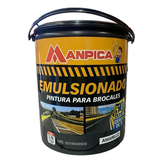 Pintura Alto Trafico Amarillo Manpica Cod: 1050202