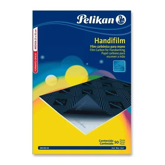 Cajas De Papel Carbon Pelikan Azul Handifilm X 50und