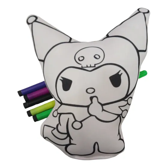 2 Peluches Pintables Pinta-lava, Juguete Artístico, Kit Arte
