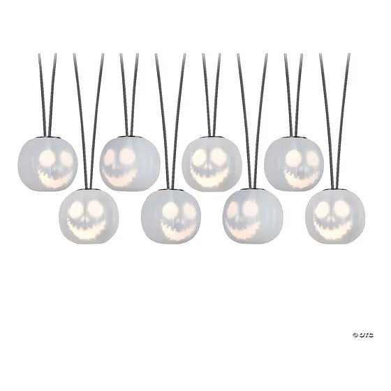 Extensión De Luces Calabazas Halloween Con Pilas Jack Disney